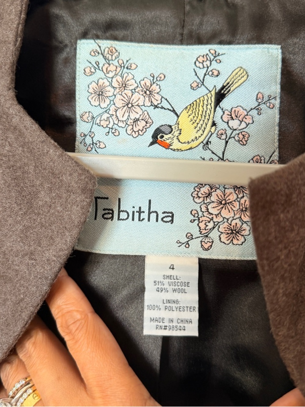 Tabitha Brown Open-Front Ruffle Blazer - Picture 2 of 3